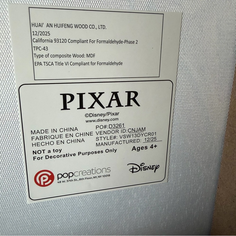 Disney Pixar Cars Canvas Wall Art Decor NEW Lightning McQueen Boy Room LMQ 95 - Picture 7 of 8